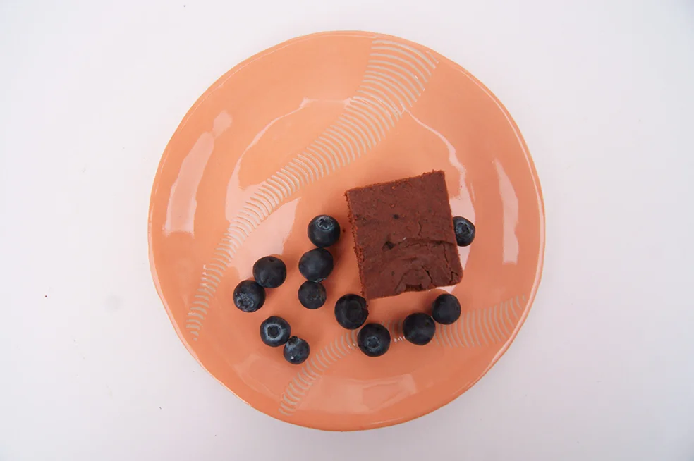 Dessert plate / apricot