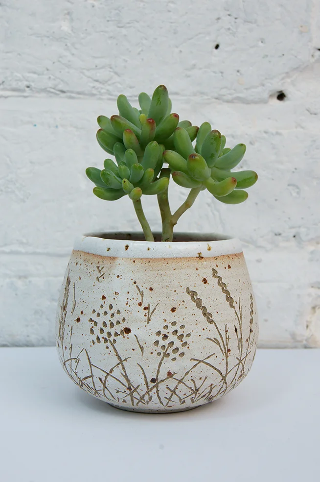 Meadow mini-beaker / white