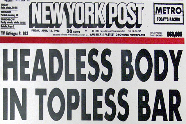 Compelling headlines are nothing new