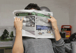 THIS JUST IN: If your blog is mostly news, then it isn't a blog. (Image source )