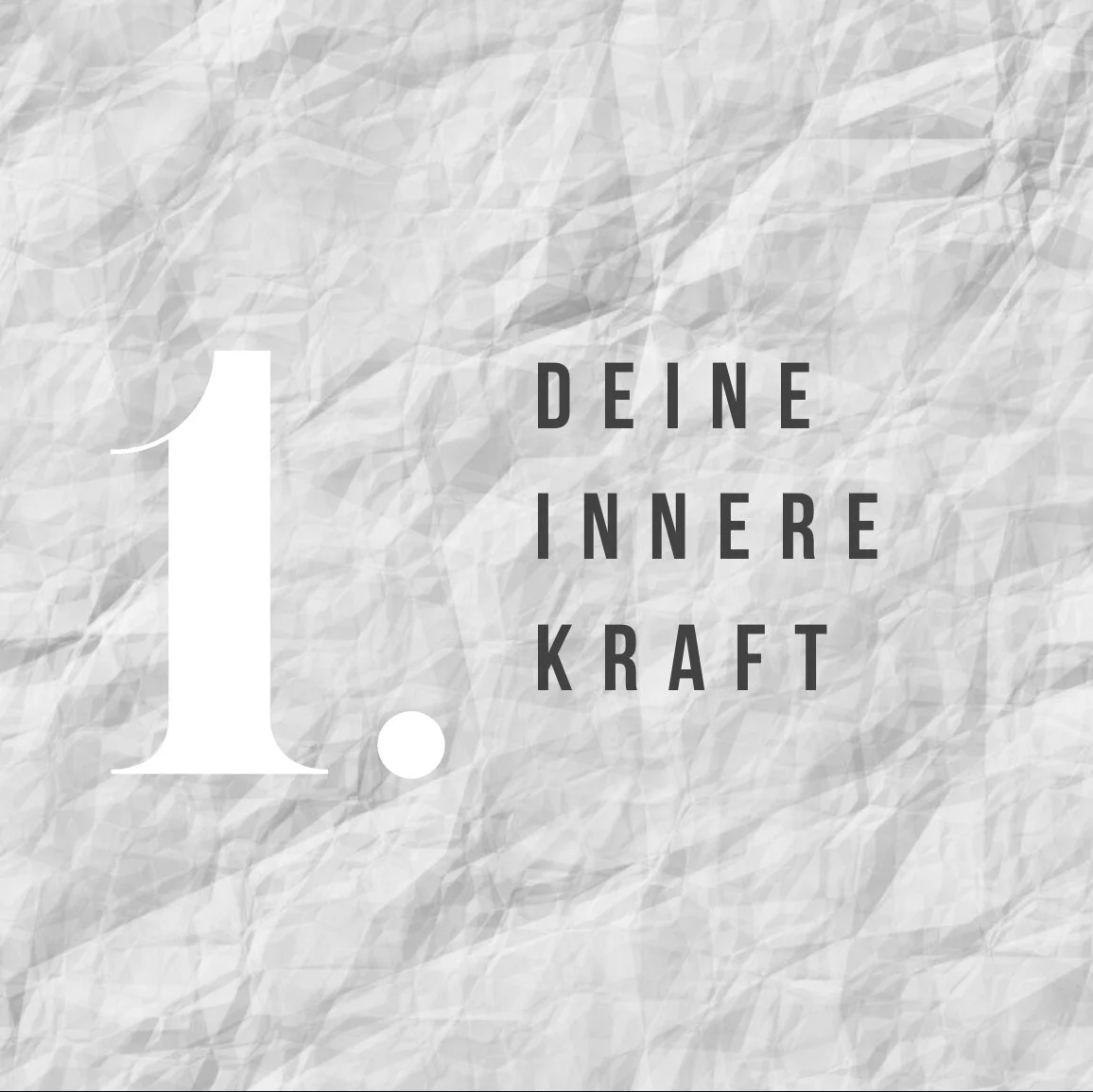 Deine innere Kraft.