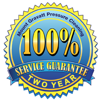 Two Year Guarantee on house washes
