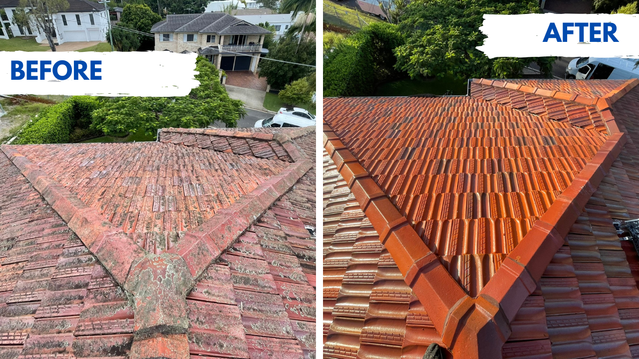 Roof washing Brisbane Southside