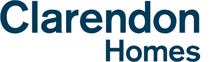Clarendon Homes logo in blue text
