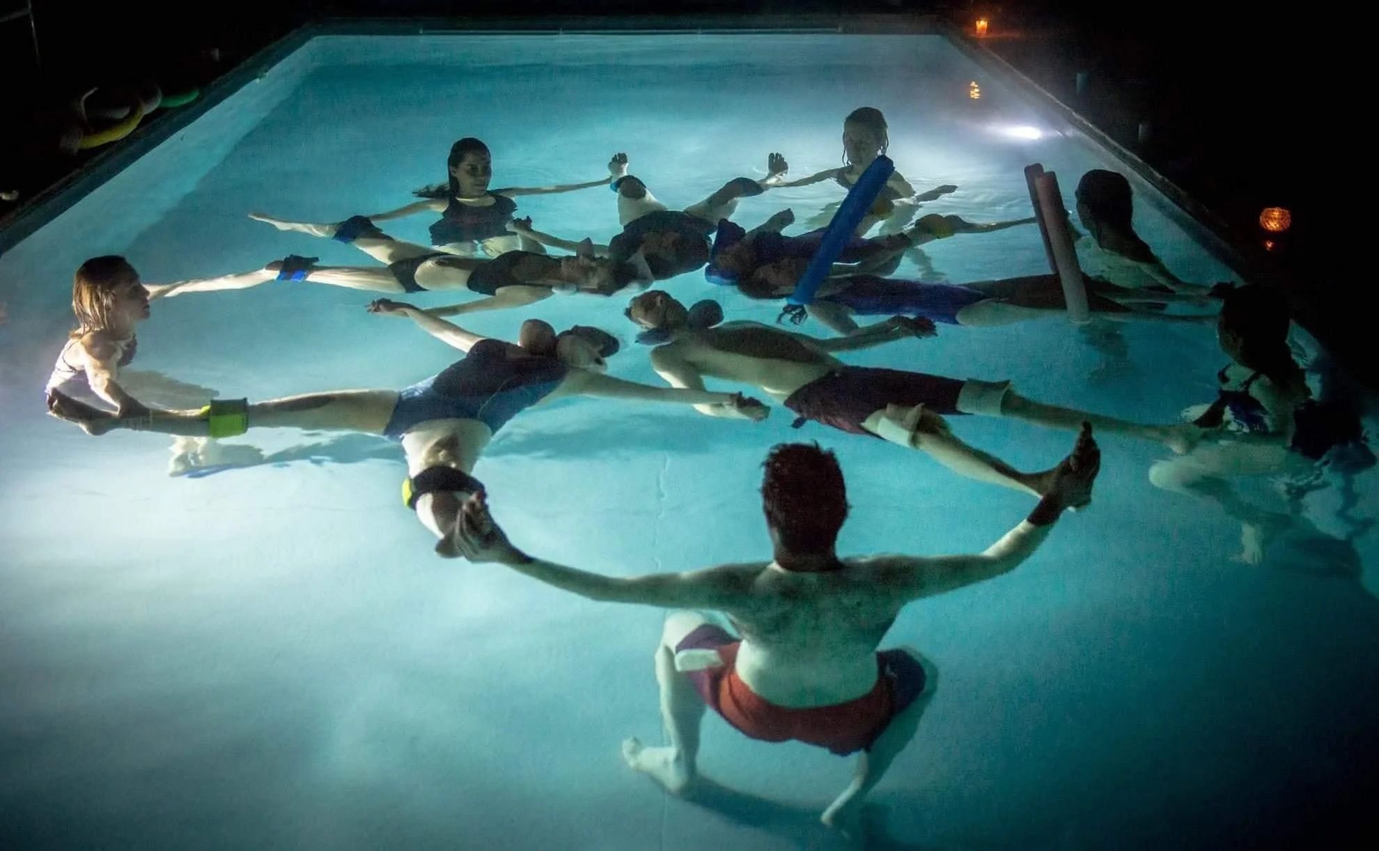 Mediative Pool Party