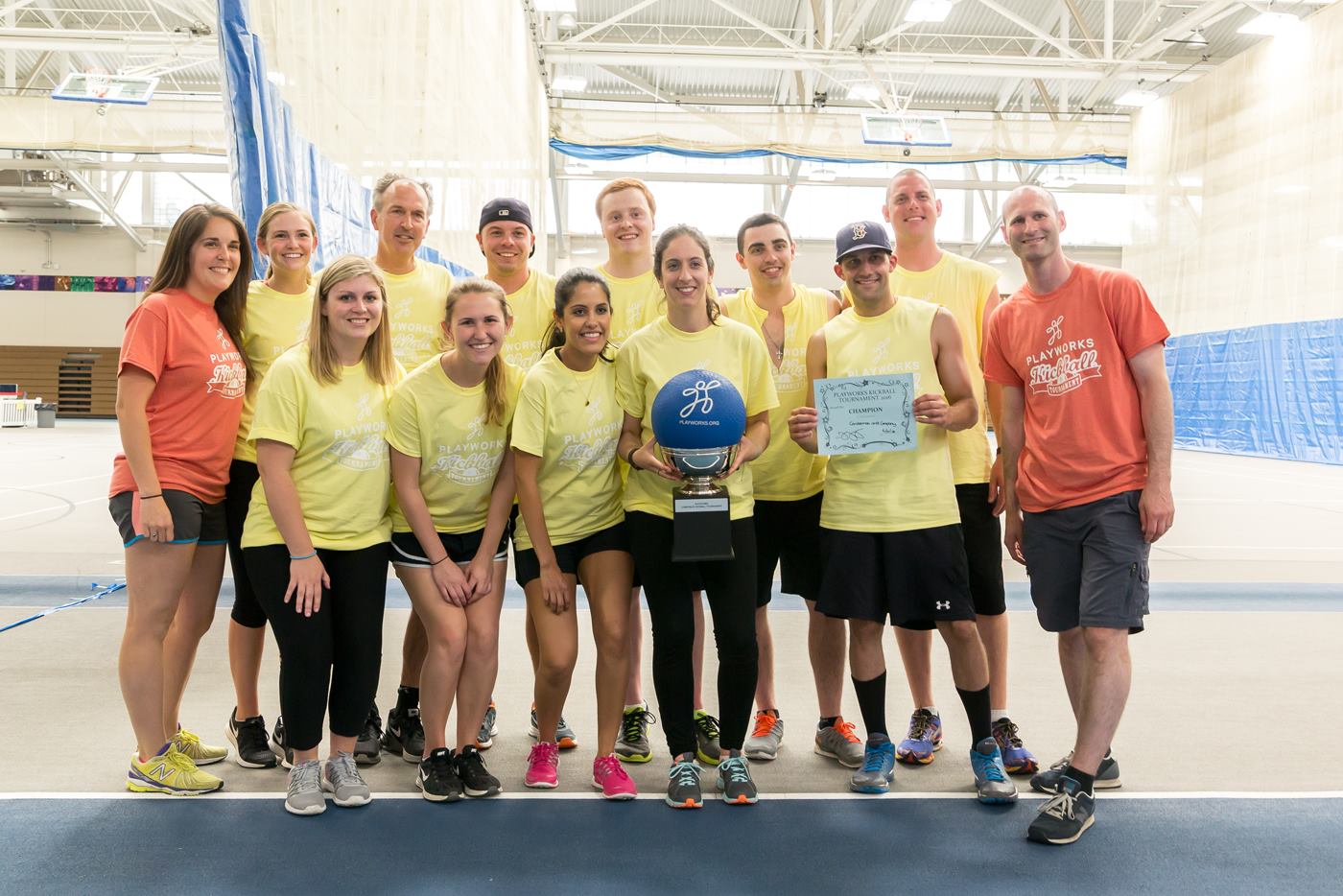Playworks Corporate Kickball
