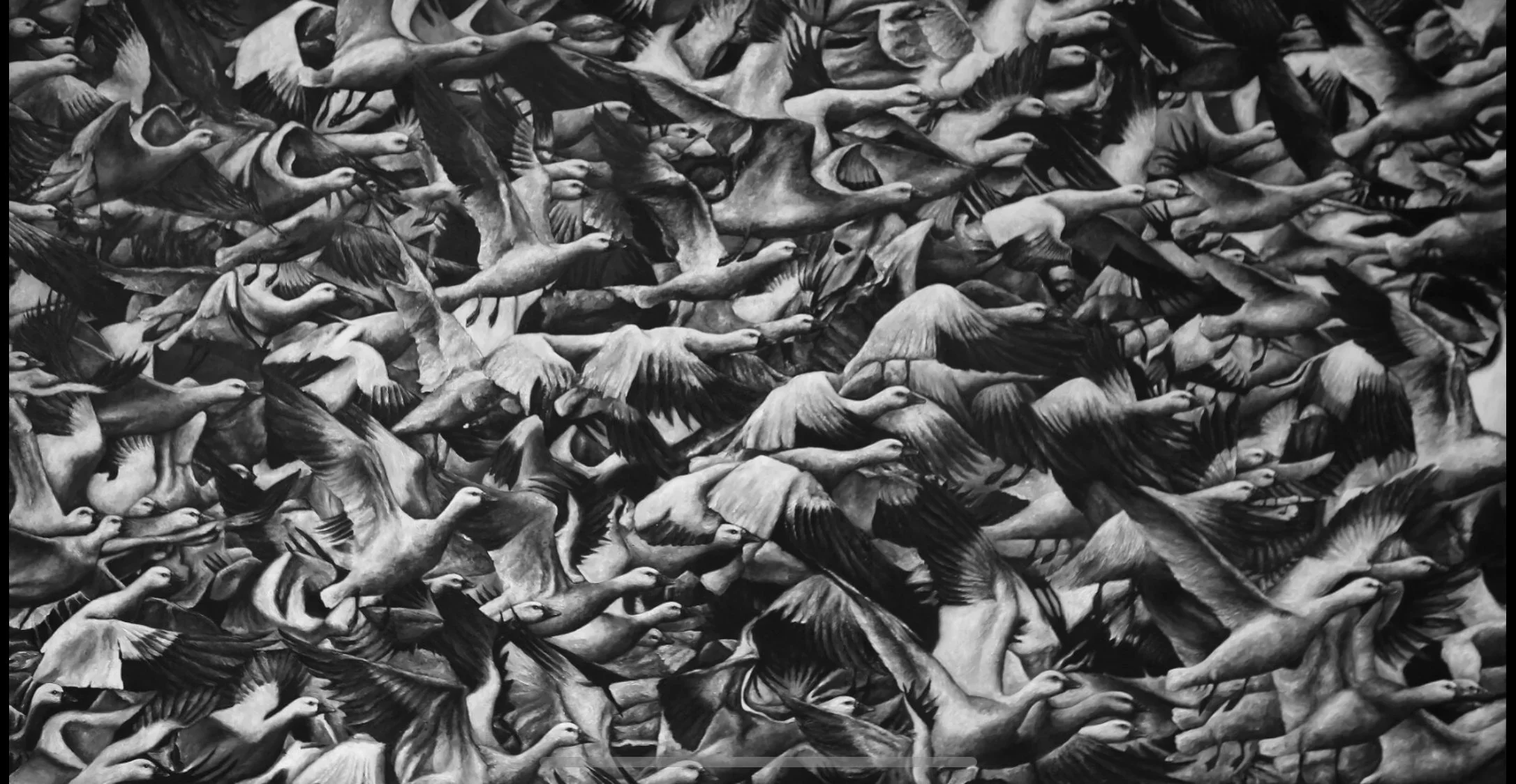 Drift (2.50 x 1.40m Oil Canvas)
