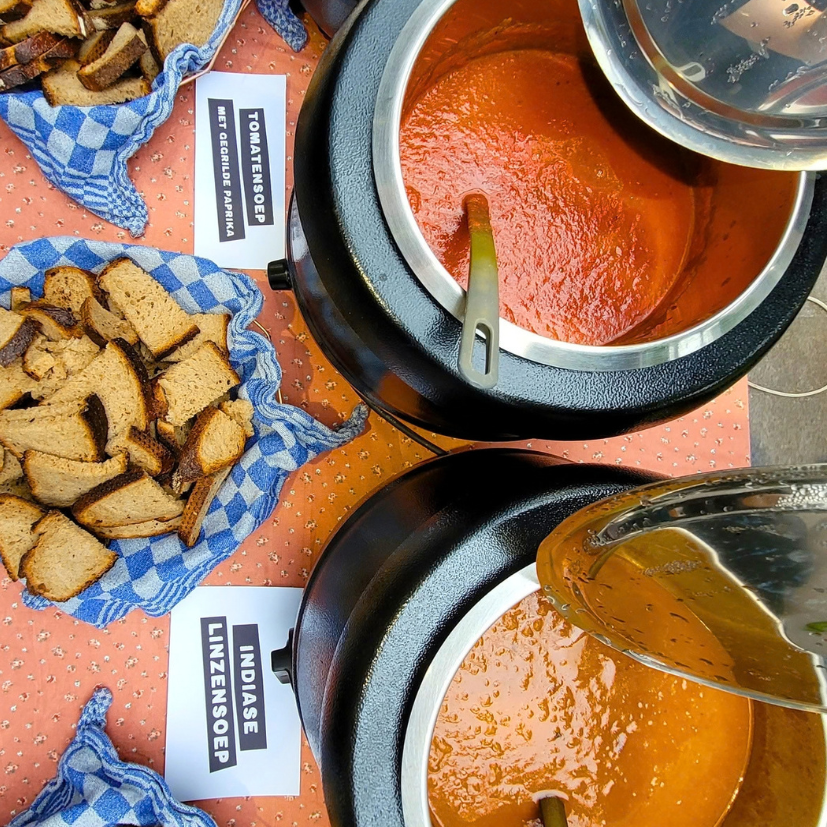 Huisgemaakte lunch catering voor vergaderingen, teamdagen en bedrijfsevents