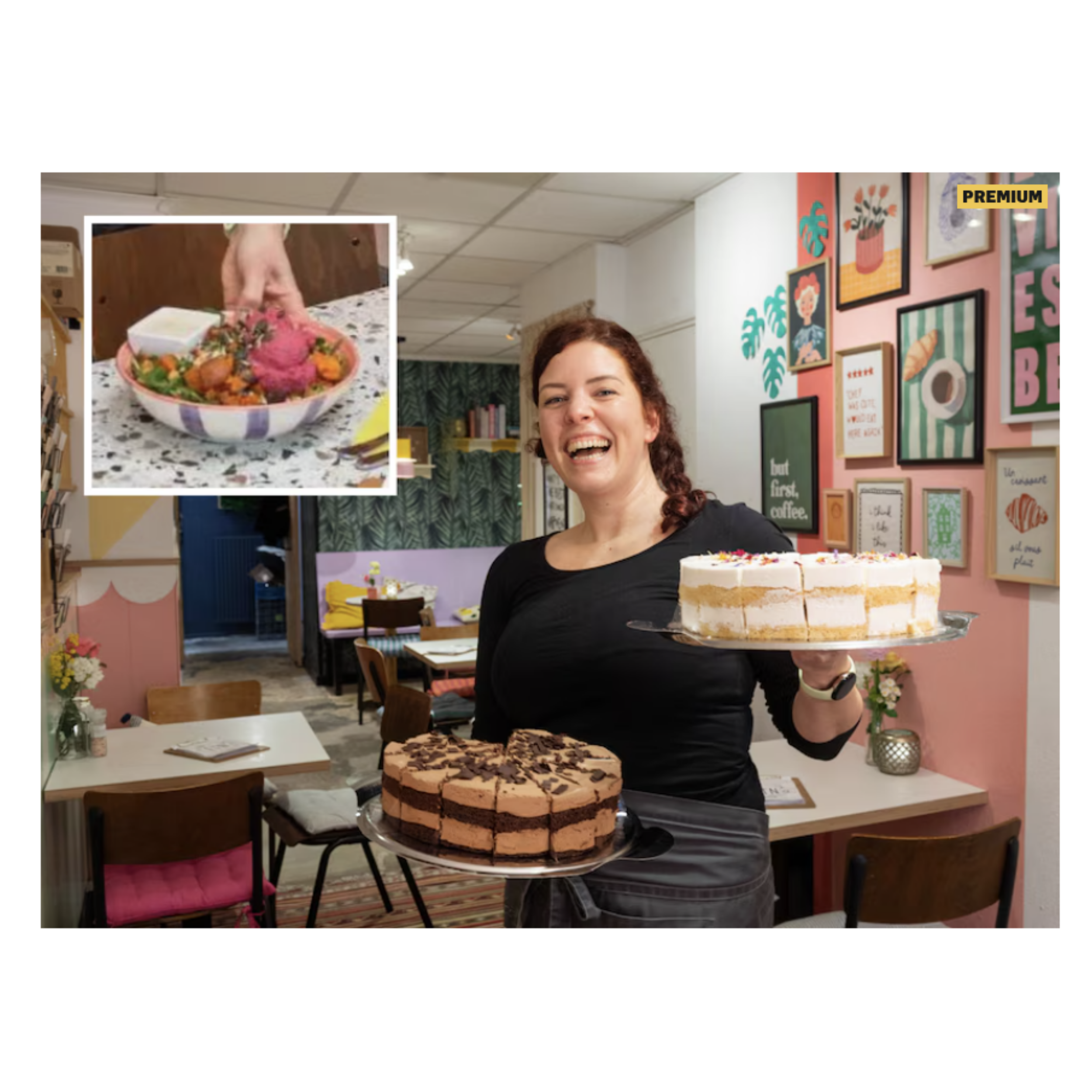 Tubantia artikel over ETN Enschede: Lotta’s 100% homemade & plantbased cheesecake zonder zuivel of eieren – recept, verhaal en smaakbeleving.