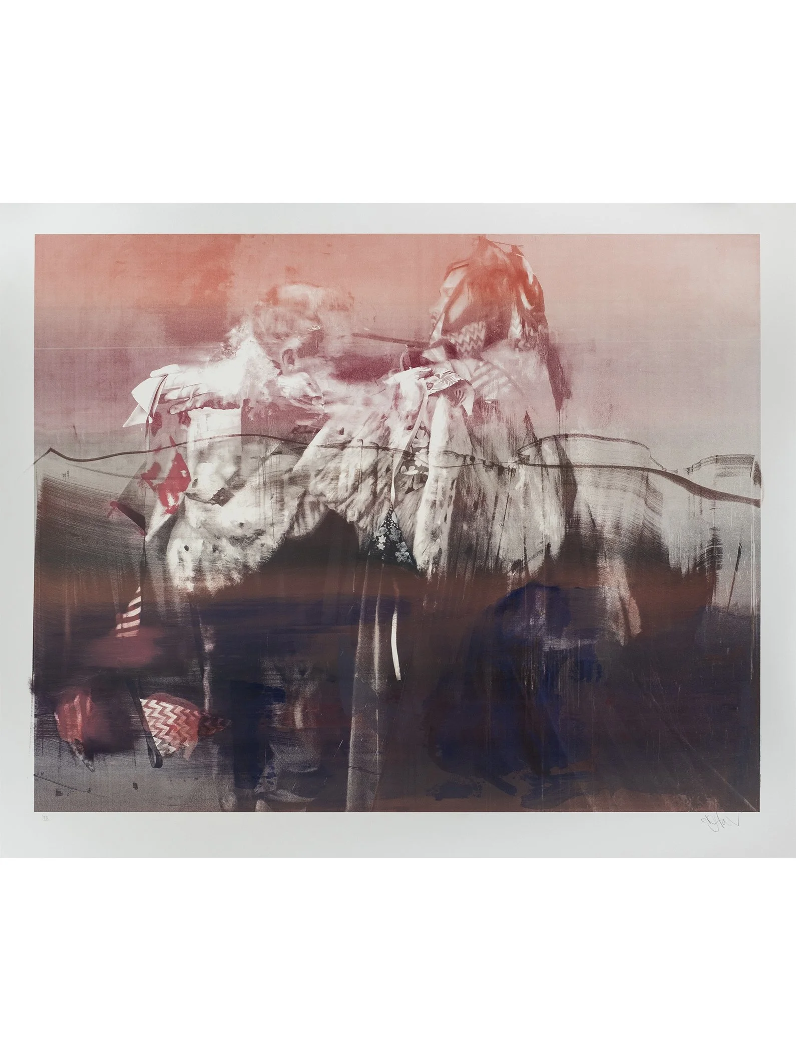 Conor Harrington - Welcome to the Cabaret - Monoprint No.9