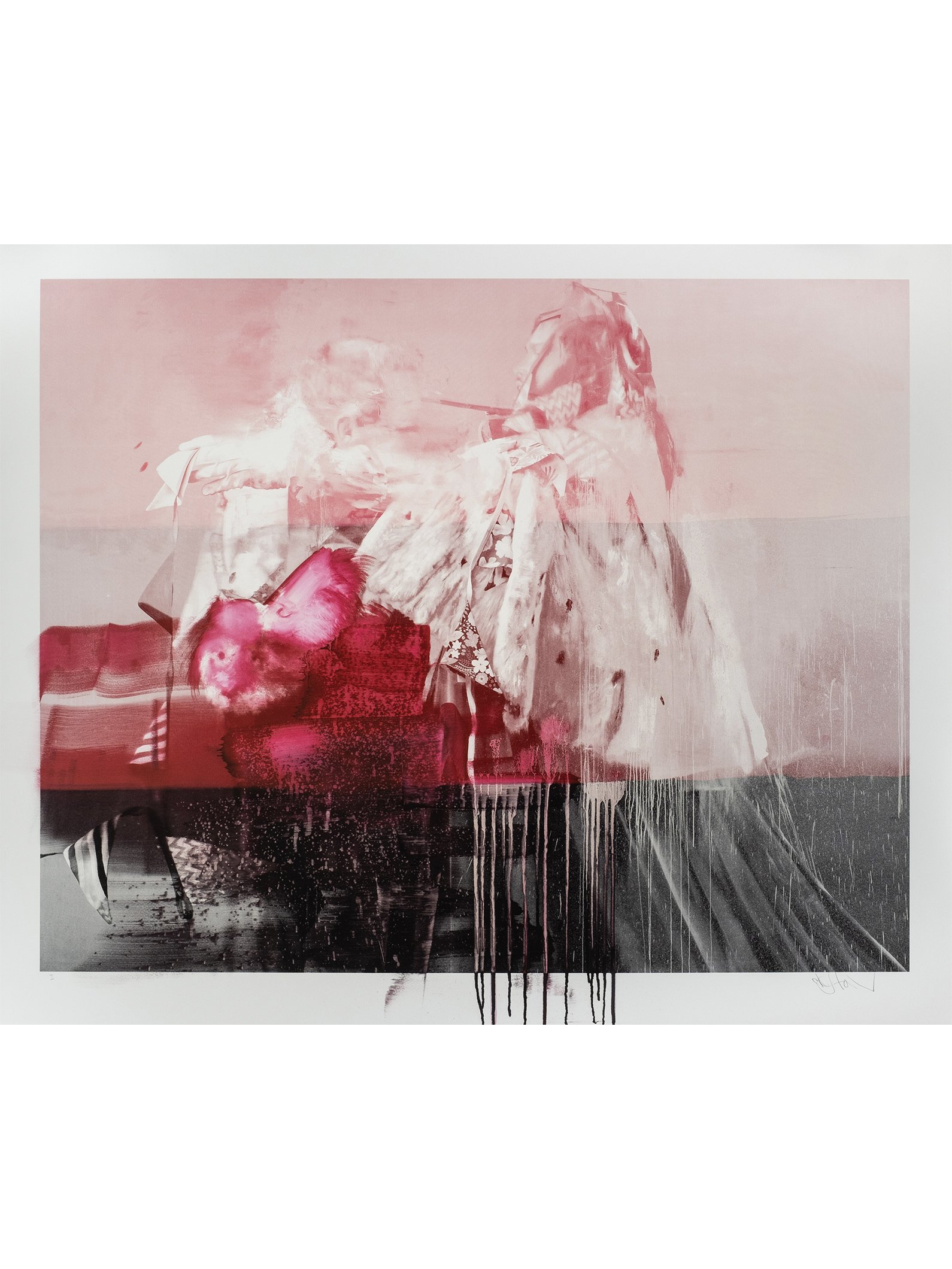 Conor Harrington - Welcome to the Cabaret - Monoprint No. 01