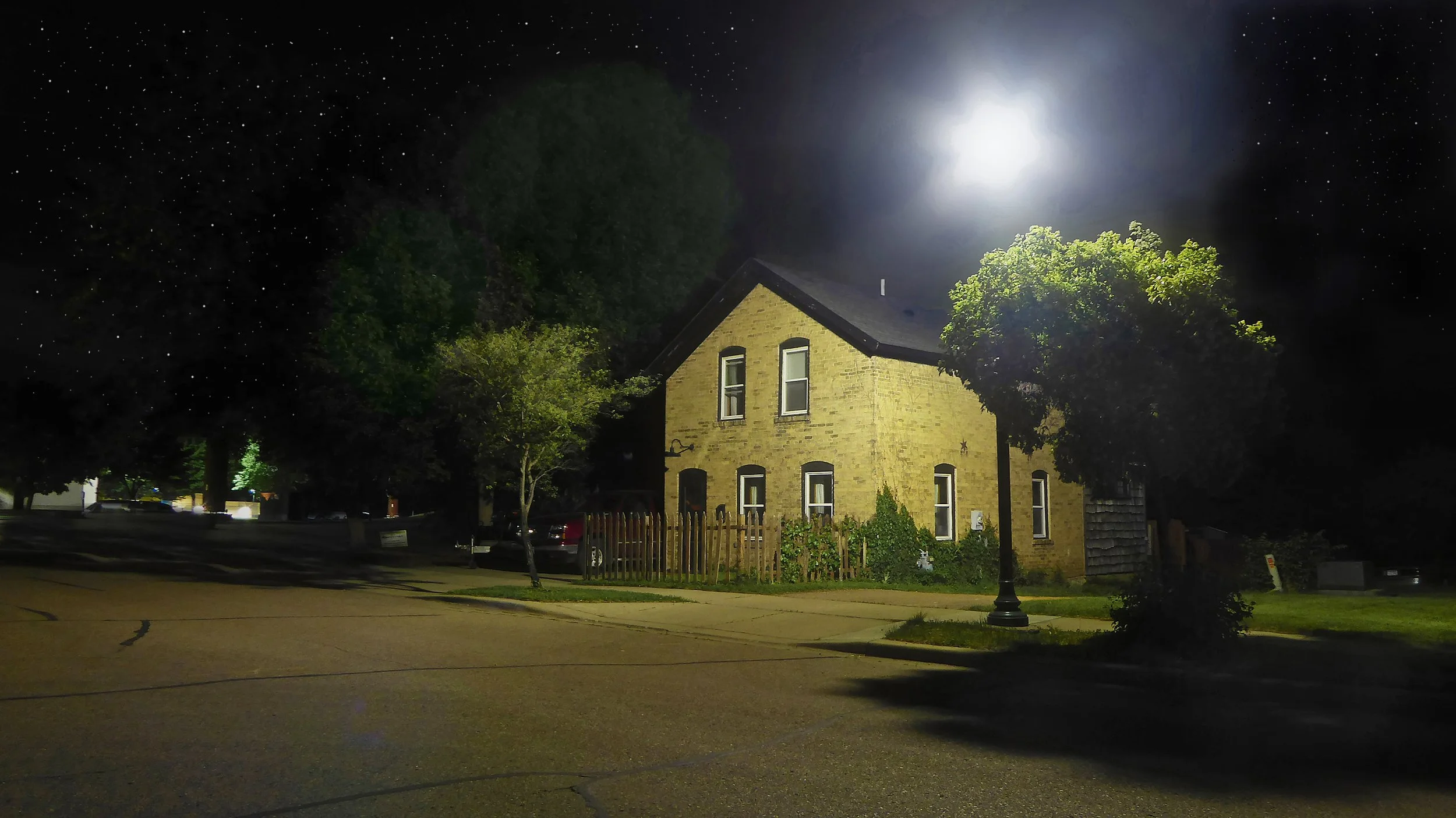 Old House - Summer Night