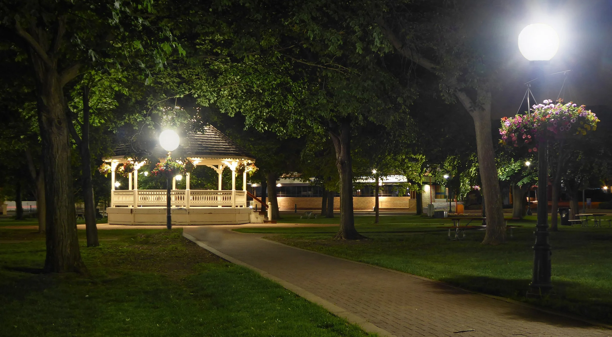 Town Square - Summer Night