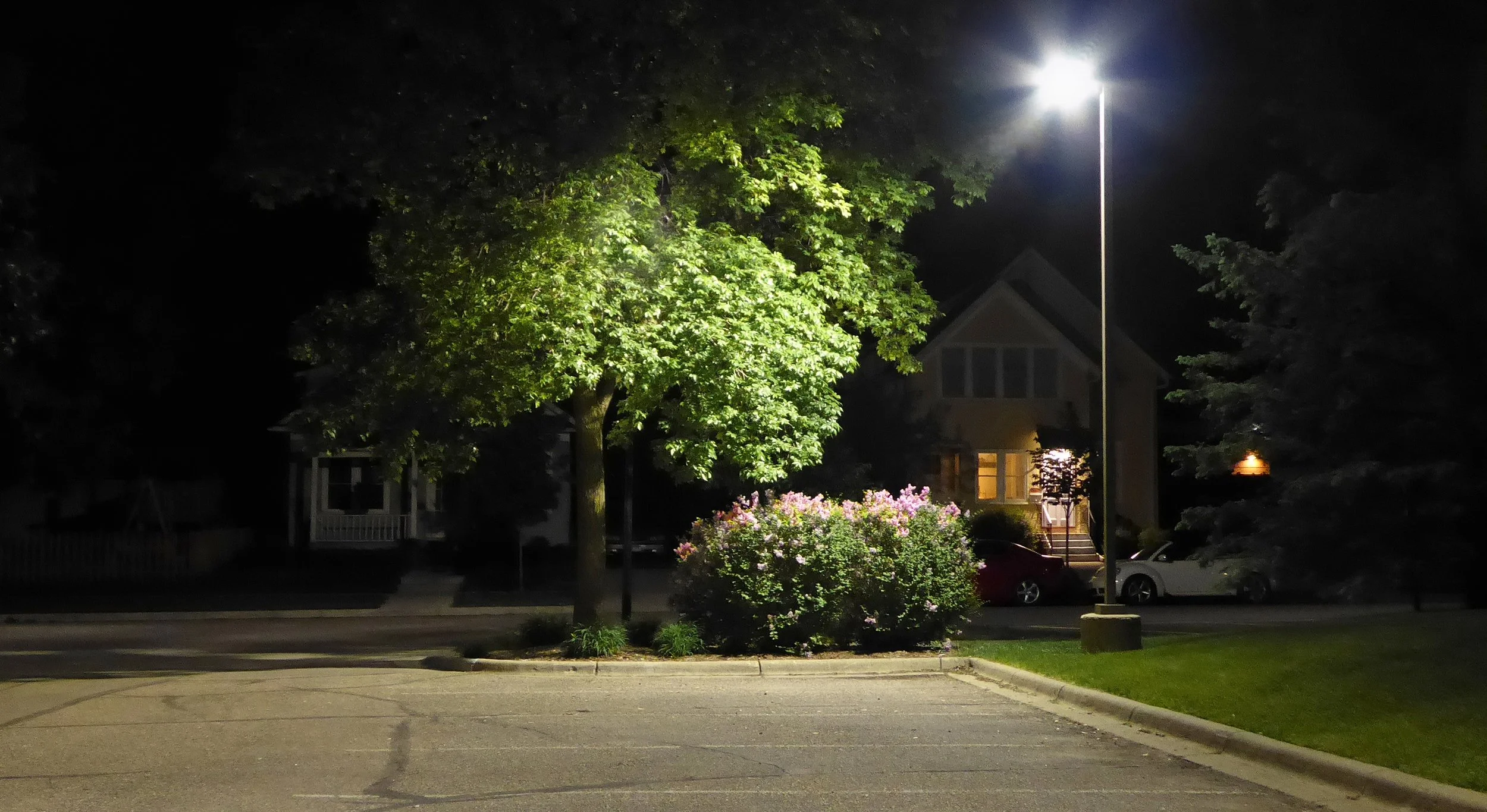 Parking Lot - Summer Night