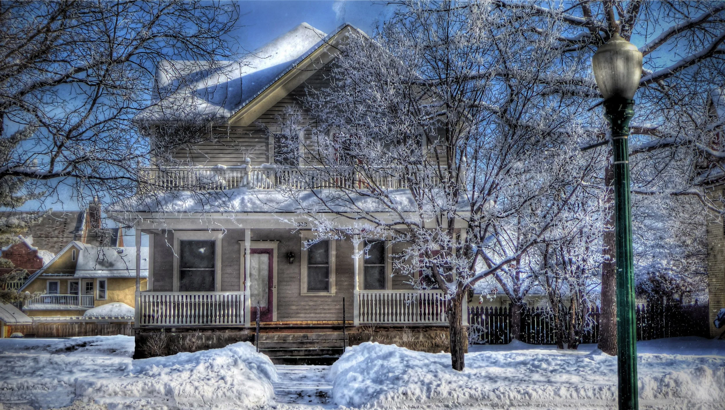 House in Winter