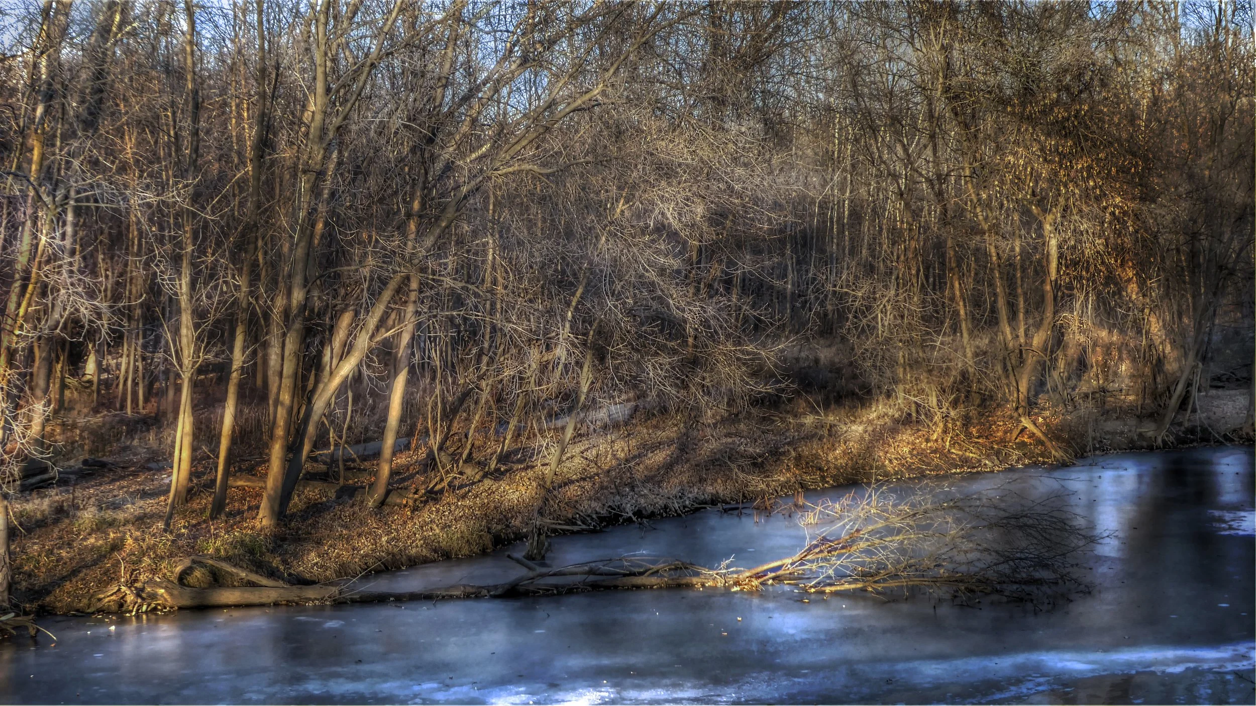 River Icing Up-Color