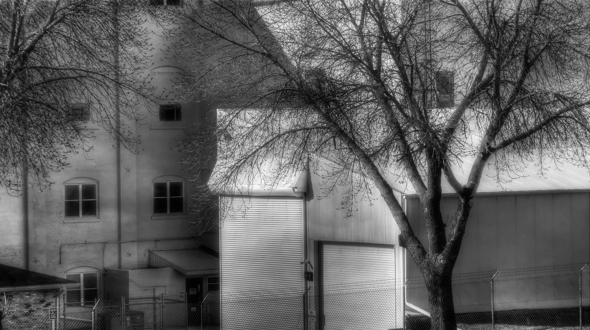 Industrial Detail - B&W