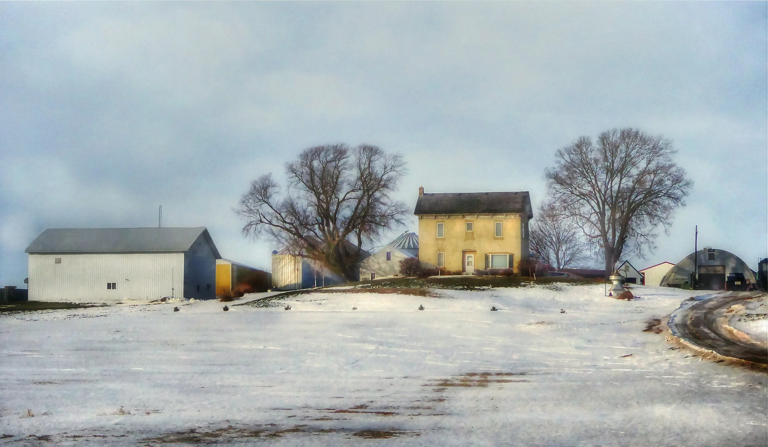 Farm in Winter