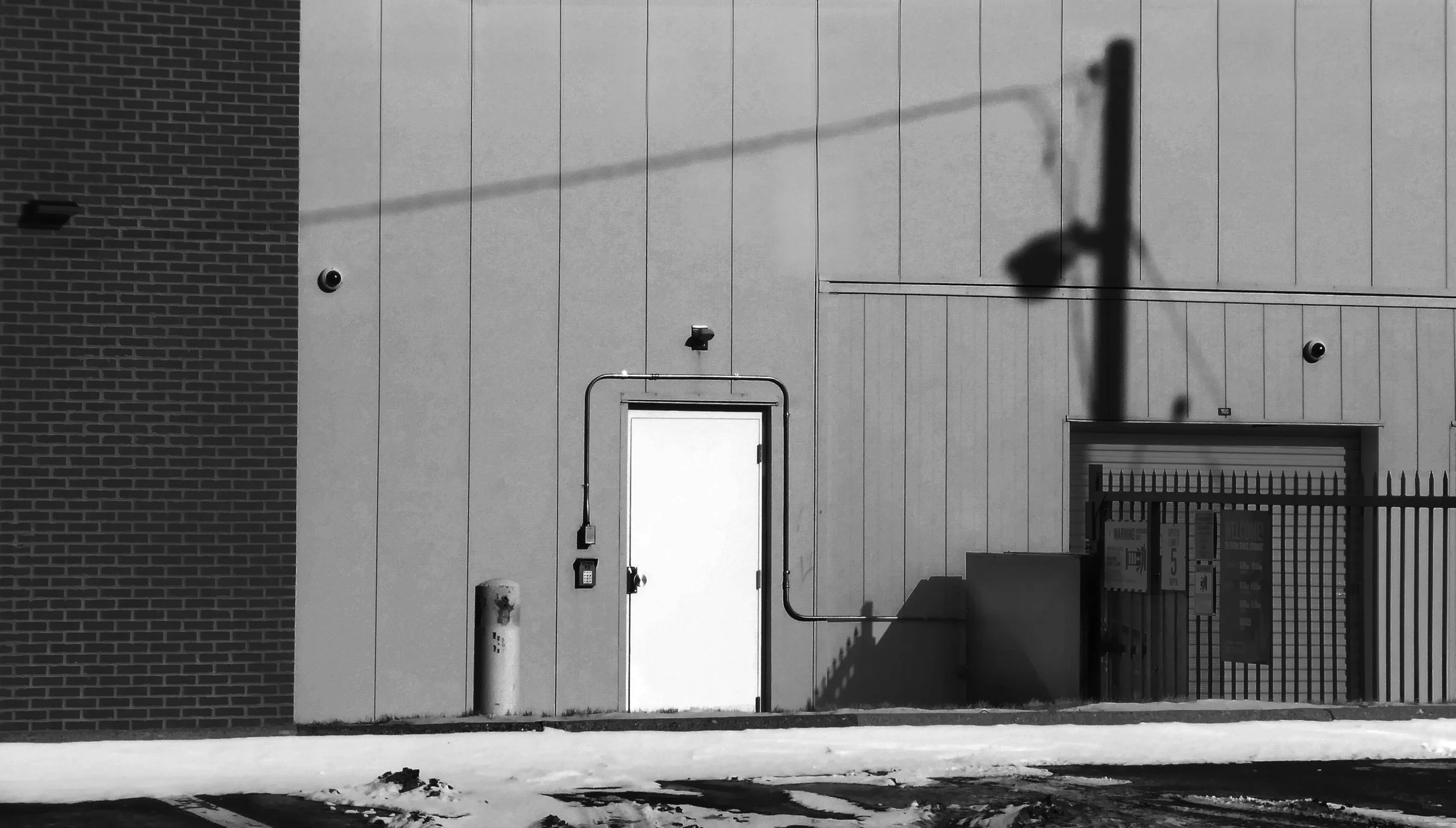 Warehouse in Winter Light