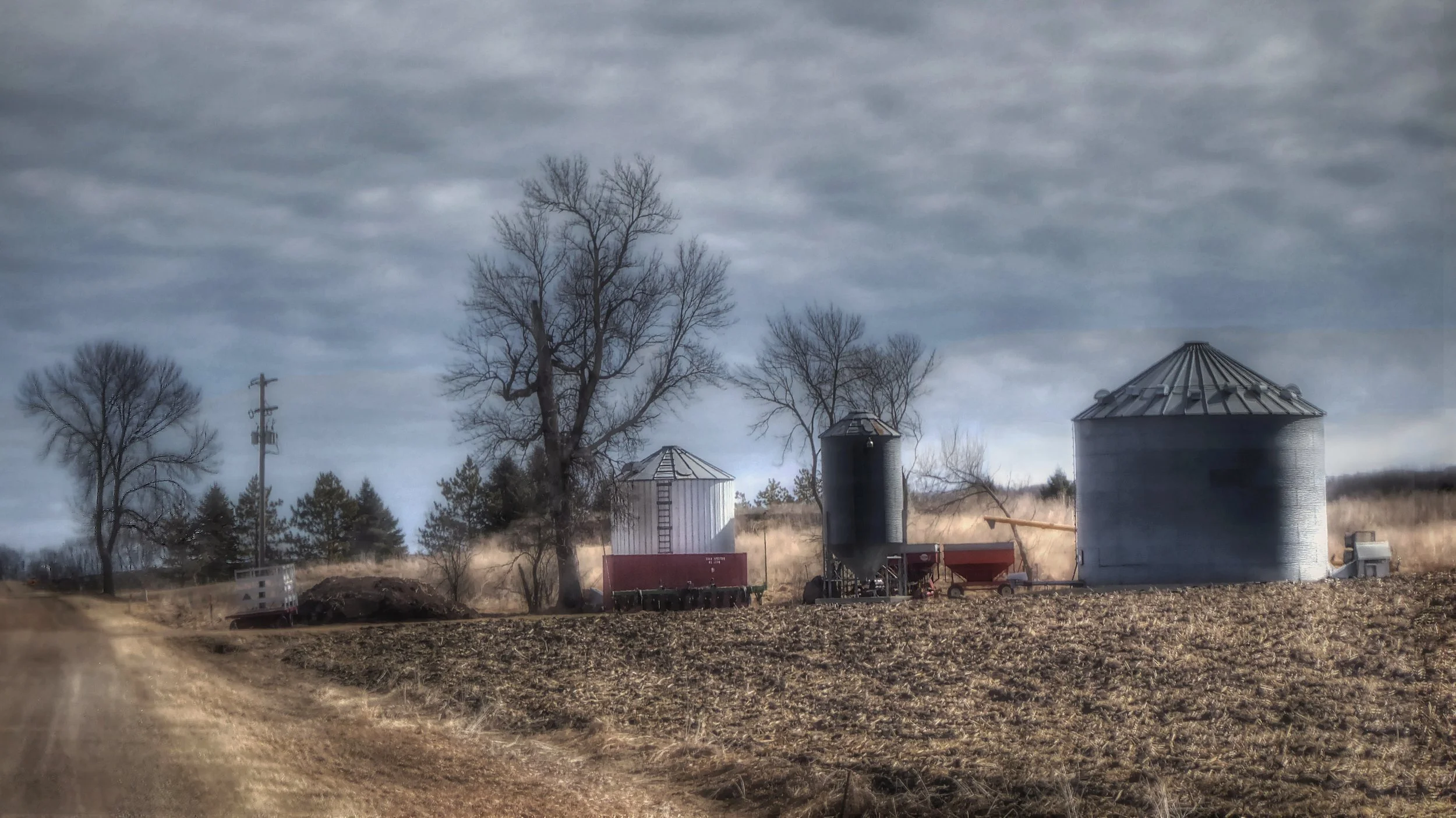 Down a Country Road--Color