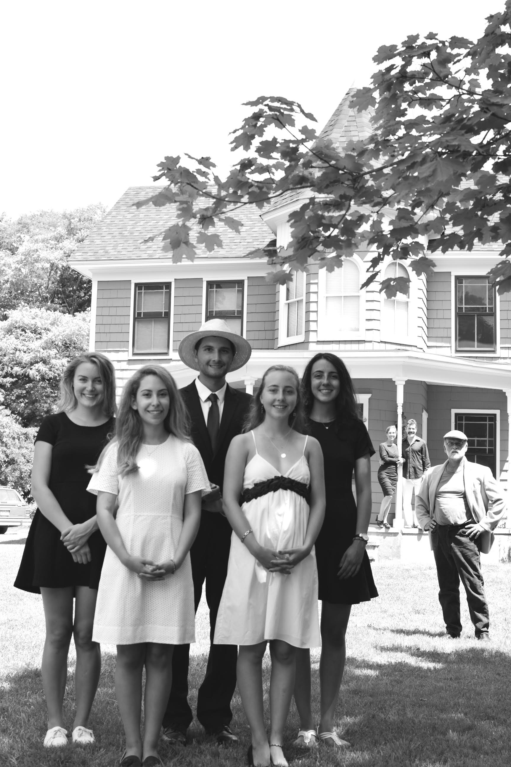 Seneca, Glori, RJ, Mia, Sarah, Anne, Marc, Richard ECI Foster House Pioneers, Summer 2016