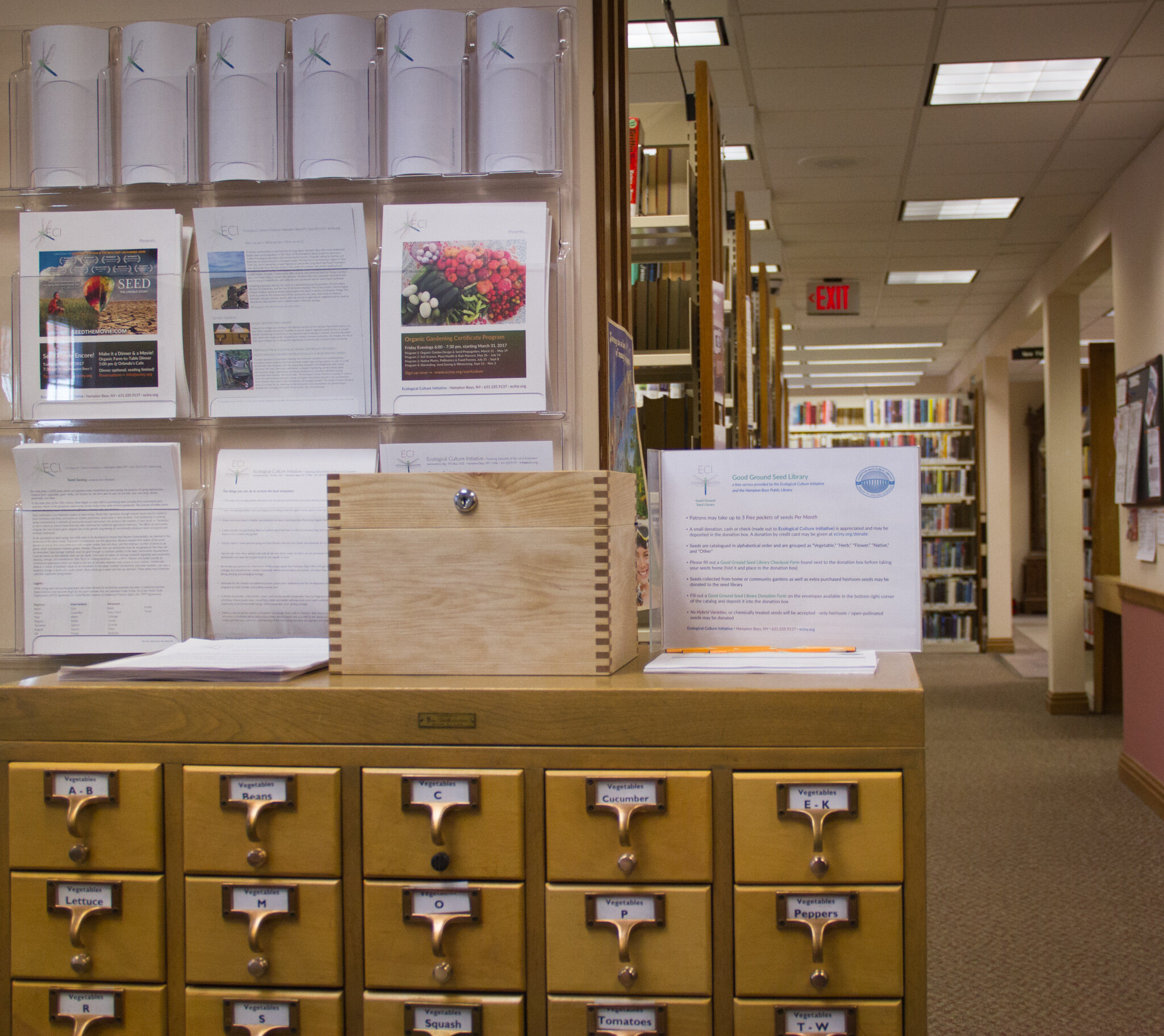 Good Ground Seed Library — ECI - Ecological Culture Initiative