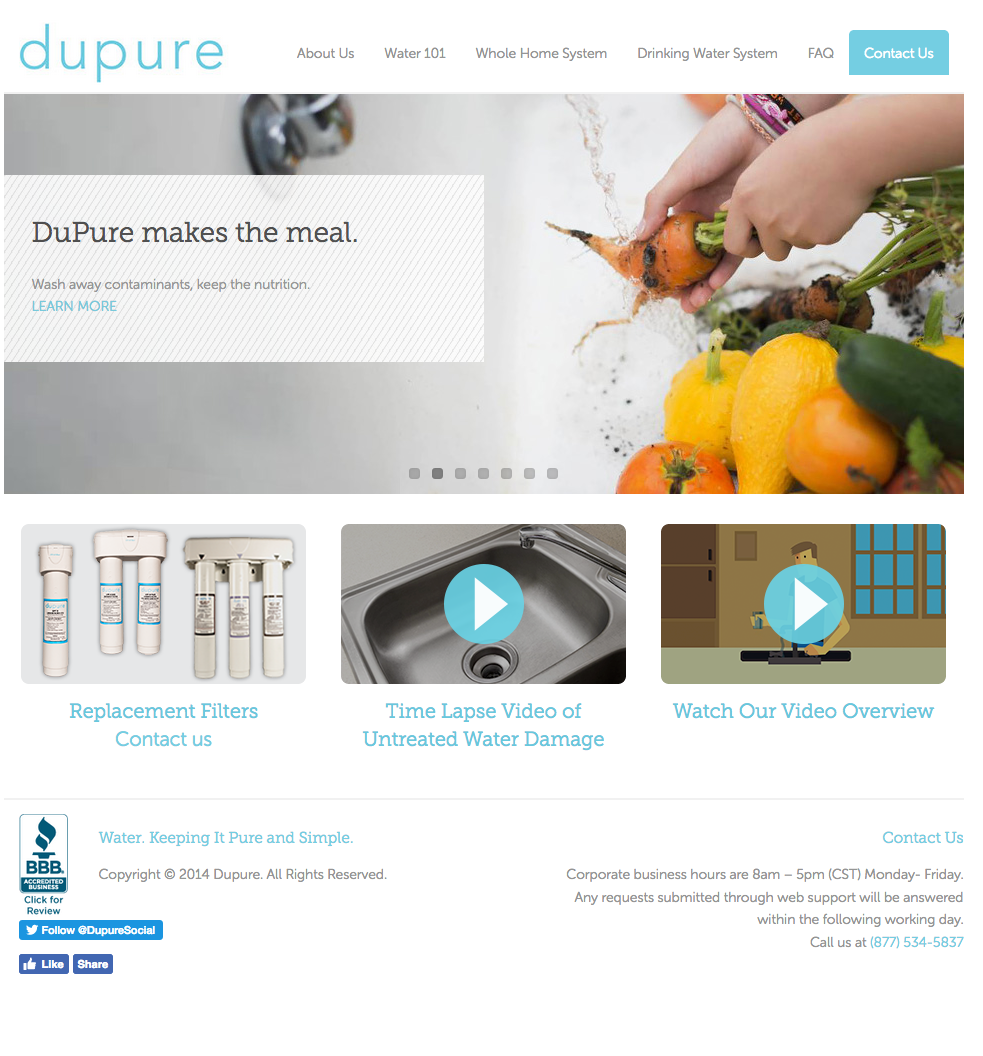 dupure brand and web development