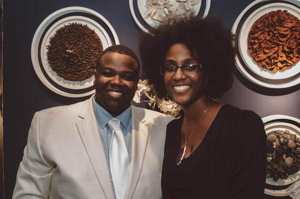 Morel Doucet with Mikhaile Solomon