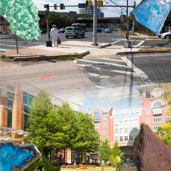 Graham Coreil-Allen, "NPS: The Ragged Edge of Rockville," 2015; on view at Kaplan Gallery. (Courtesy Graham Coreil-Allen and VisArts)