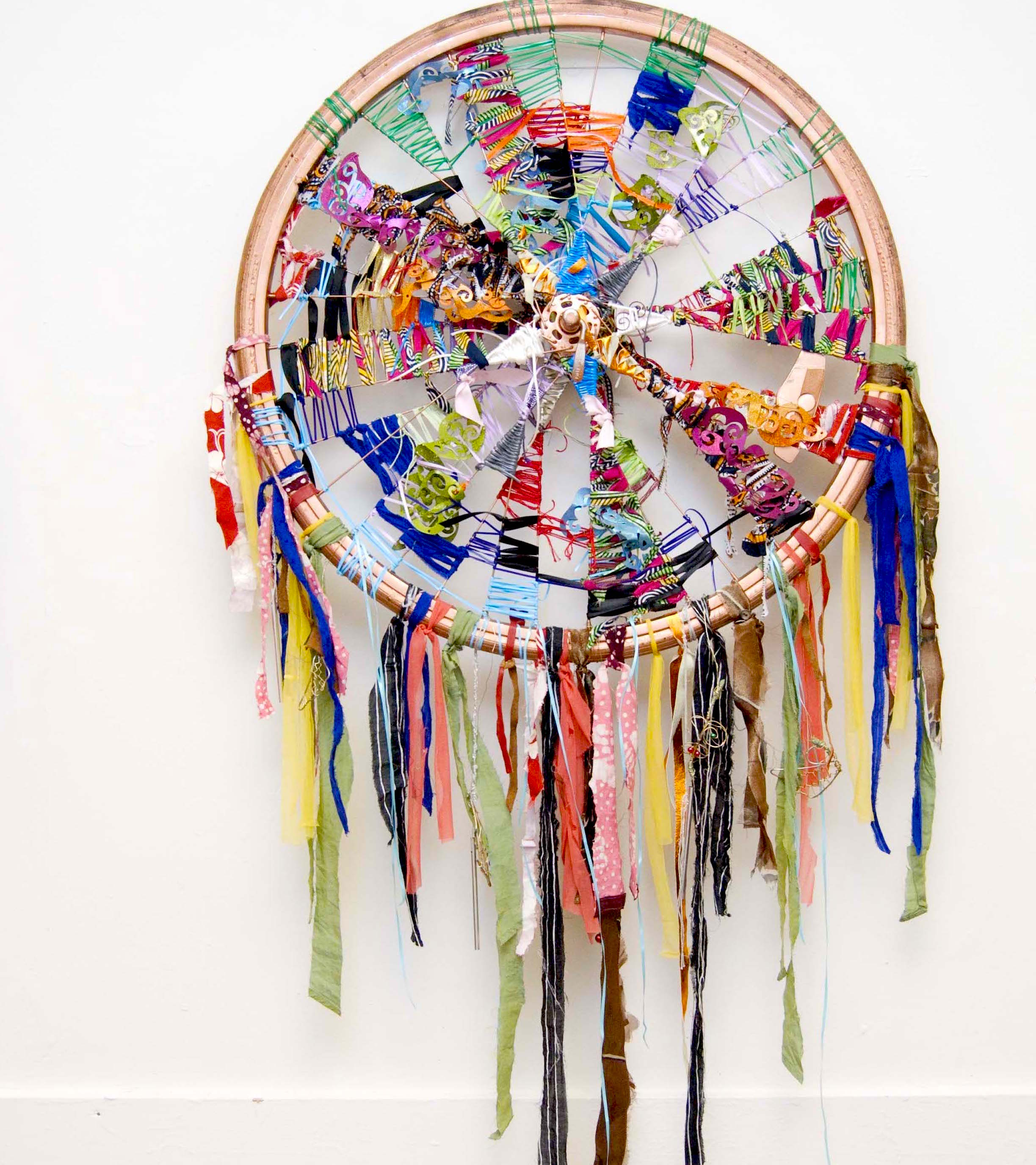 And So It Is , Mixed Media on Metal, SOLD