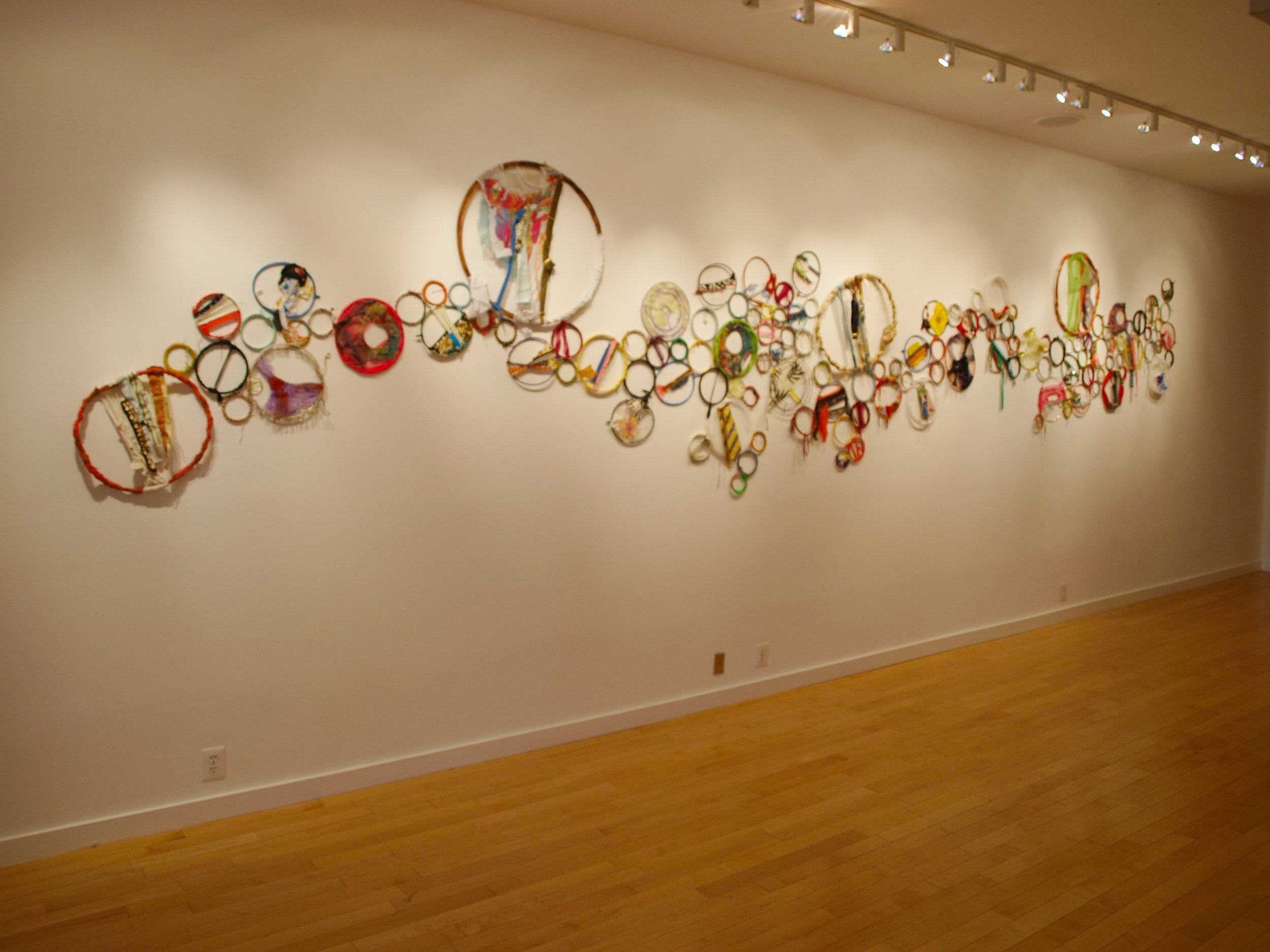 With Every Fiber of My Being, Original Installation, Detail, Honfleur Gallery, 2012, SOLD