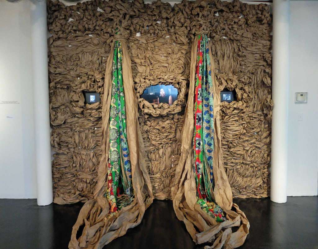 Dianne Smith's "STUFF" is among works inspired by Ntozake Shange's play "for colored girls who have considered suicide/ when the rainbow is enuf."