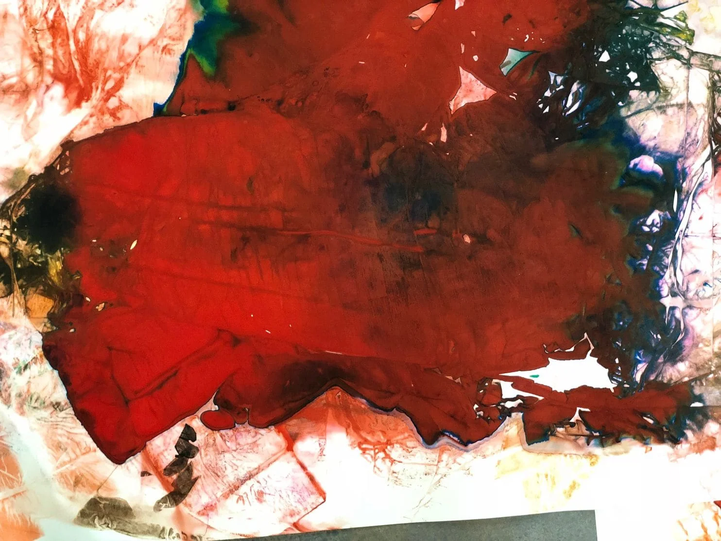 Maya Freelon’s “Bubble 2,” on view at Morton Fine Art. (Maya Freelon/Morton Fine Art)