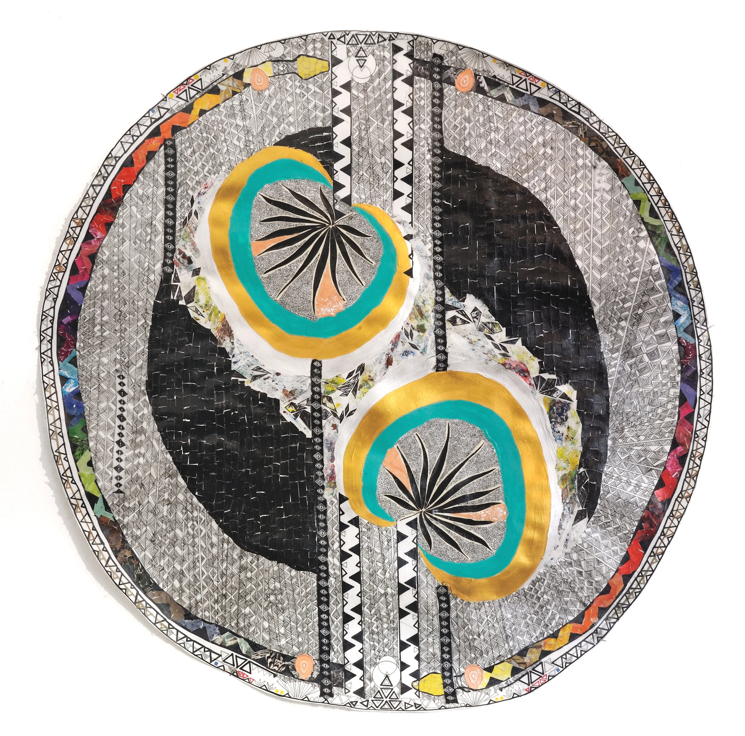 The Eyes of God, Collage, 2018