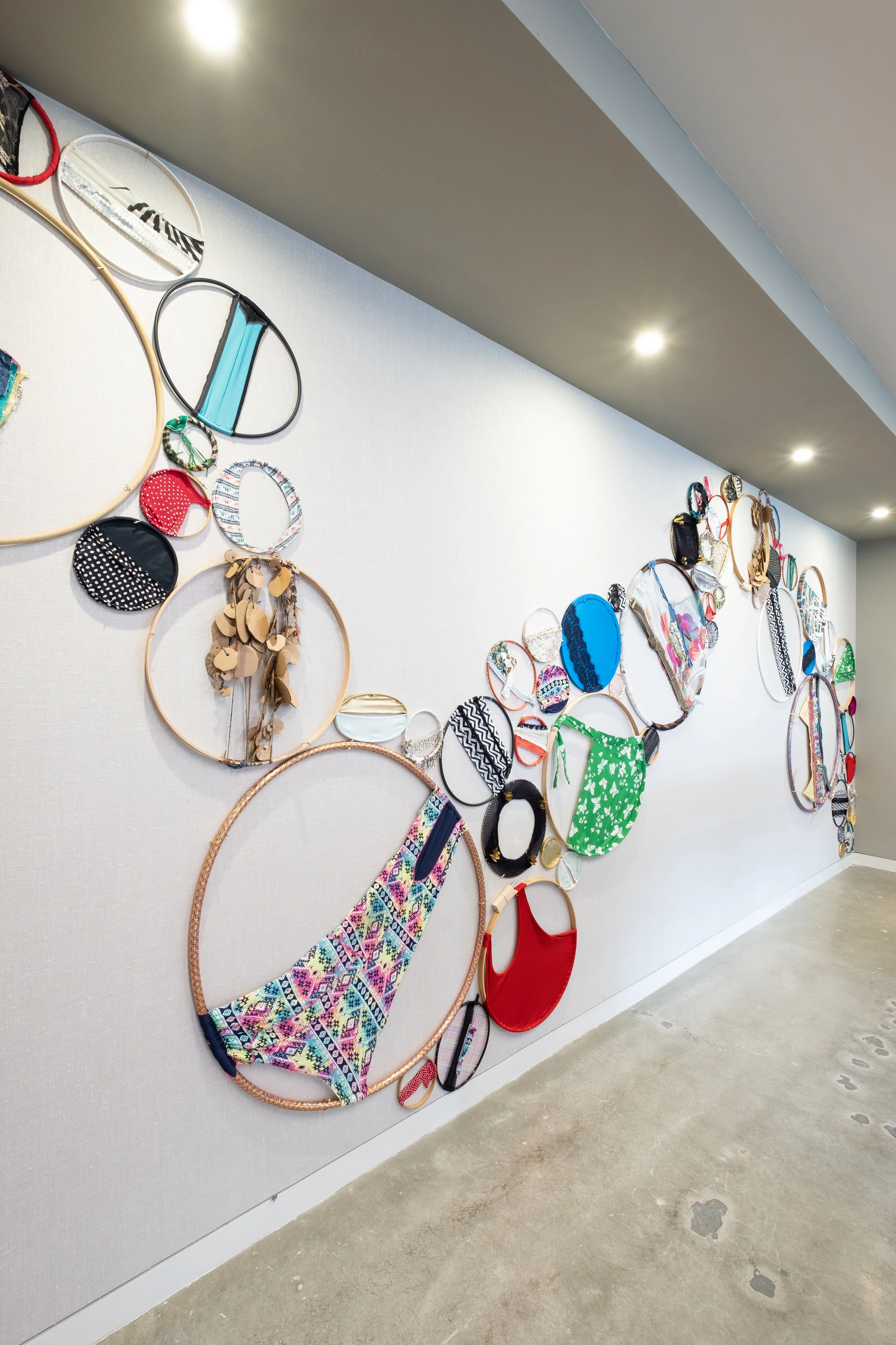 With Every Fiber of My Being, Detail, Public Art Installation, Commission, Private Corporate Art Collection, 2019