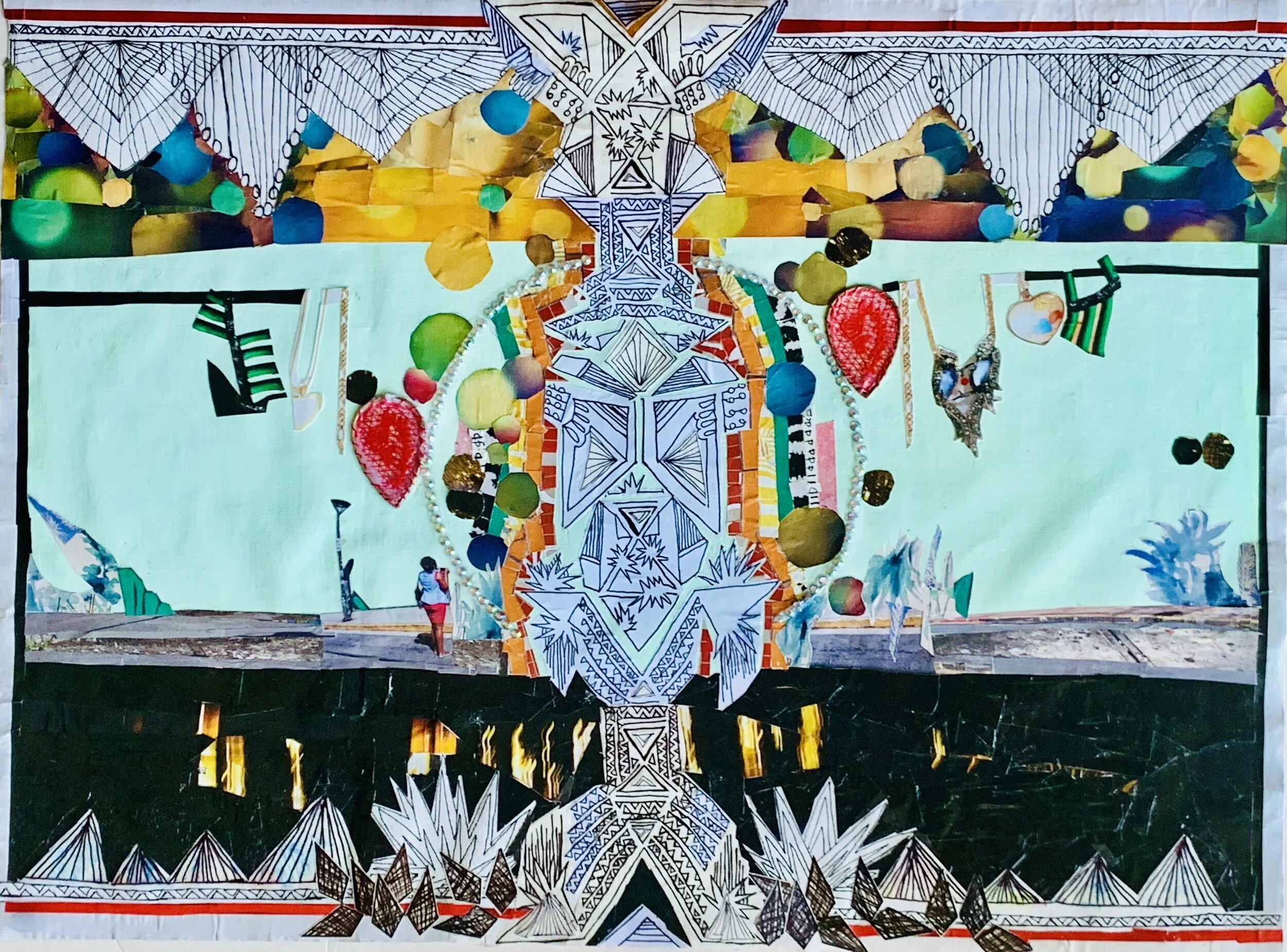 Tendedero, Comunidad y Energía Eterna, 18 x 24, 202