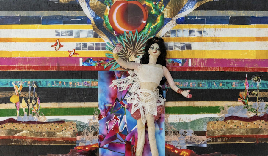 and she walks on fire, by Amber Robles-Gordon