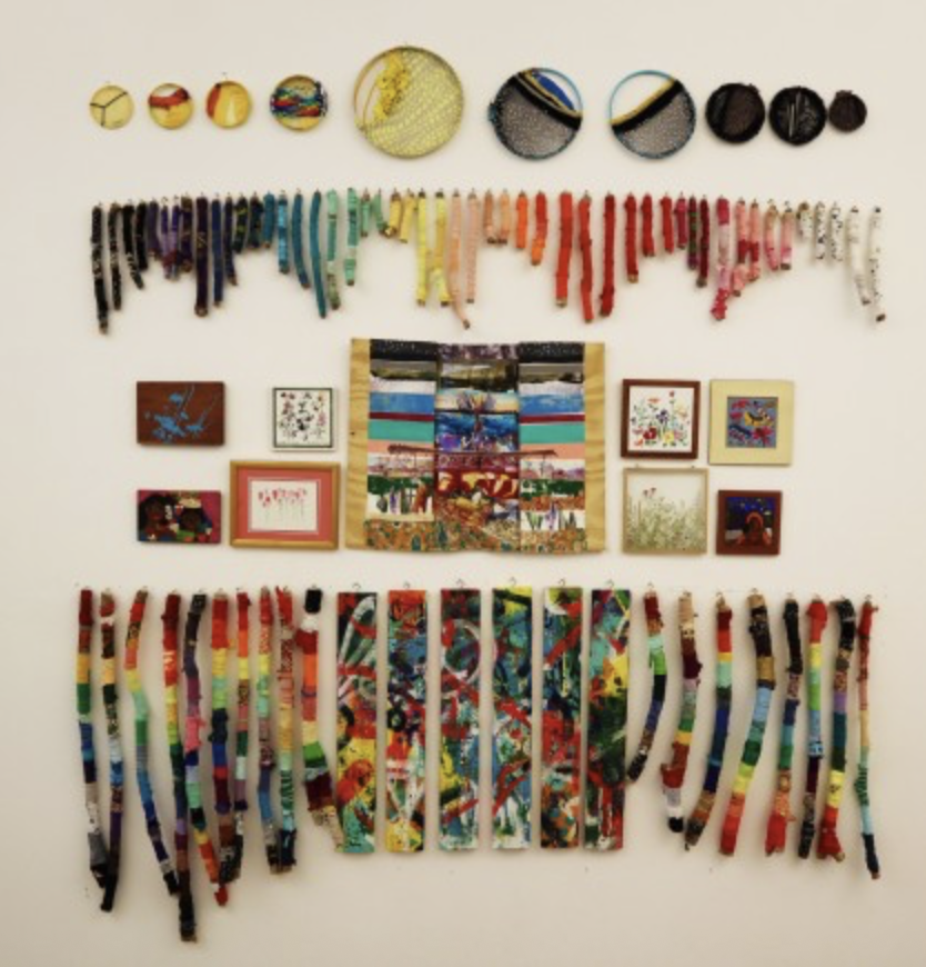 Talking Sticks, Collages, Quilts &amp; More: Artist Amber Robles-Gordon Explores the Notion of “Healing Forward” at CFAC