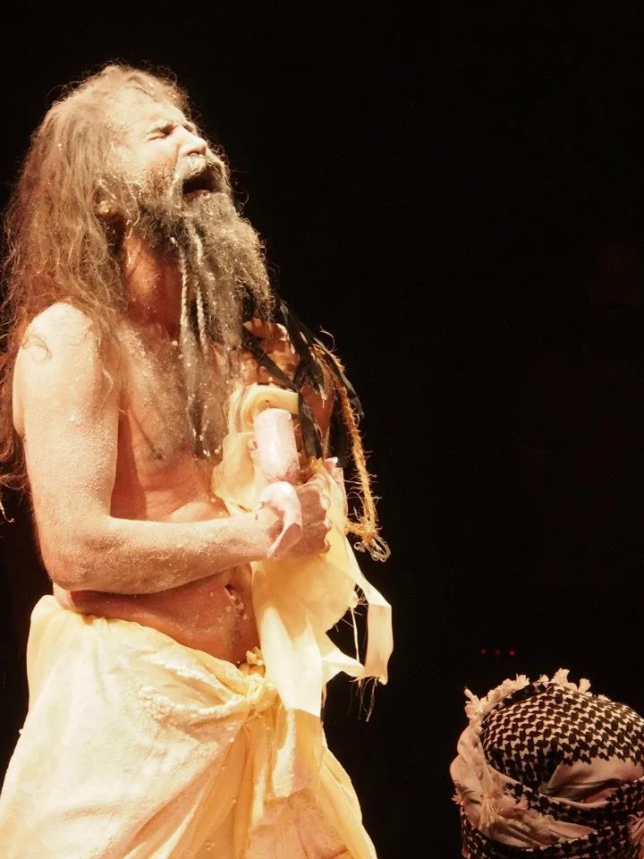 Ovlyakuli Khodjakuli, theatre director, actor and master (Uzbekistan).Ovlyakuli has been central to the Programme and is an inspiration to all Central Asian theatre professionals. (Photo credit: Ramesh Varma)