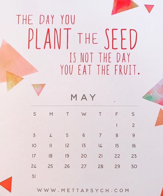 It&rsquo;s May. A whole new month. But looking at the calendar, there are a whole lot of empty days. No dinners with friends, no sports practices, no weekend trips, no concerts, no spring festivals, no graduations. ⁣
⁣
Social distancing can mean empt