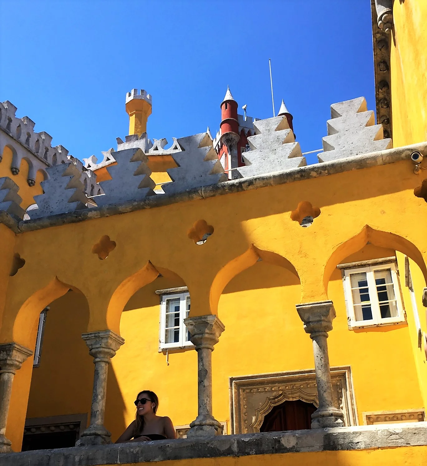 Amanda at the Palacio da Pena