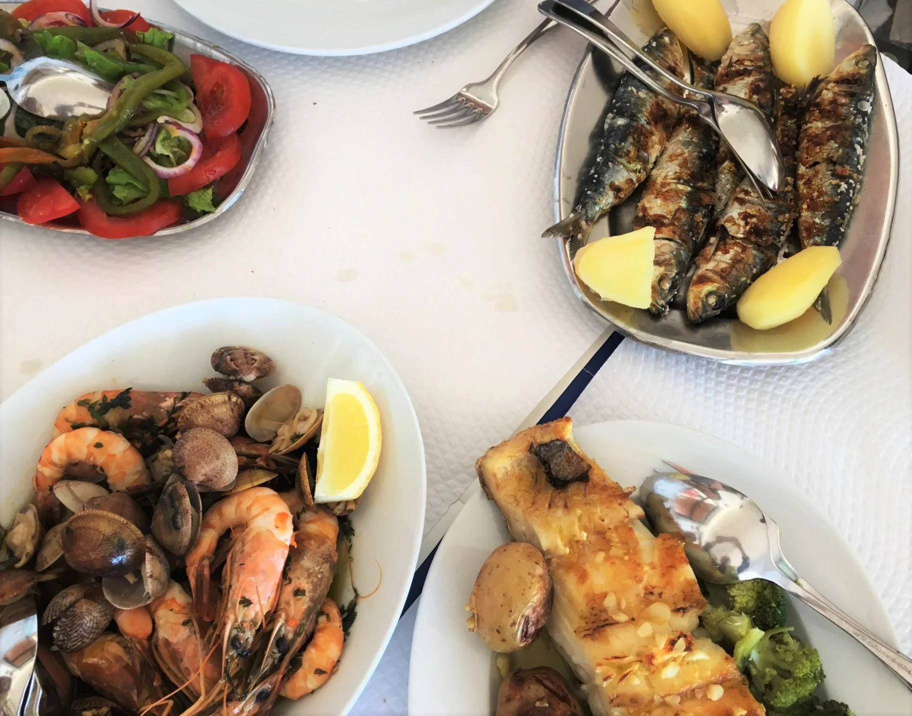 I mean look at those sardines, cod, and prawns!
