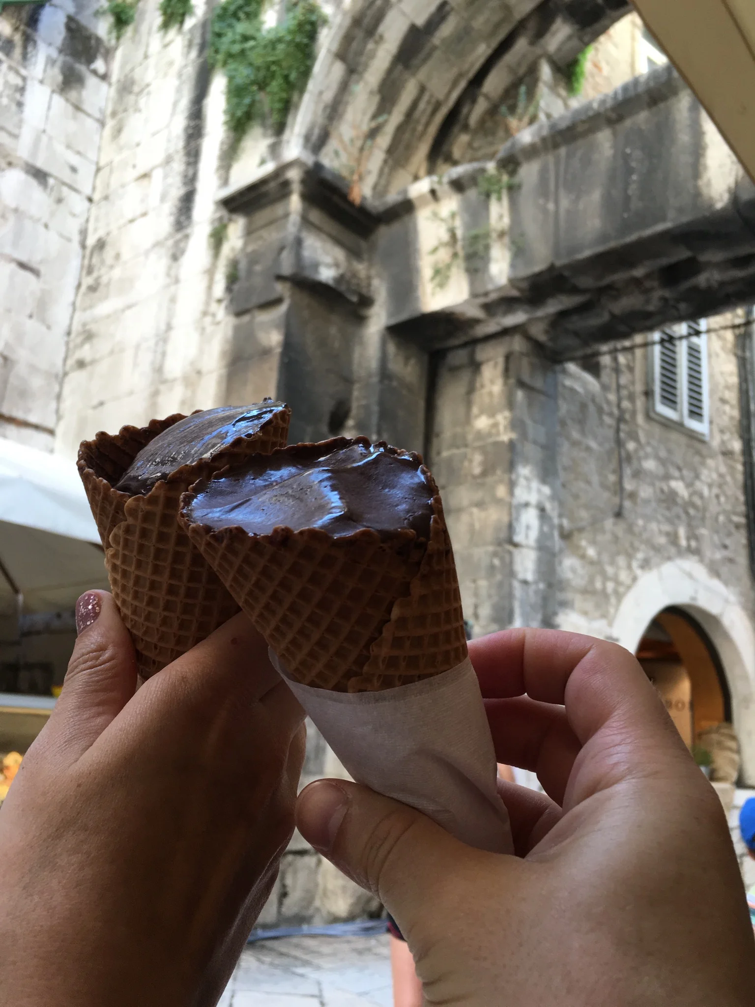 Gelato in the Palace from Cipriani's