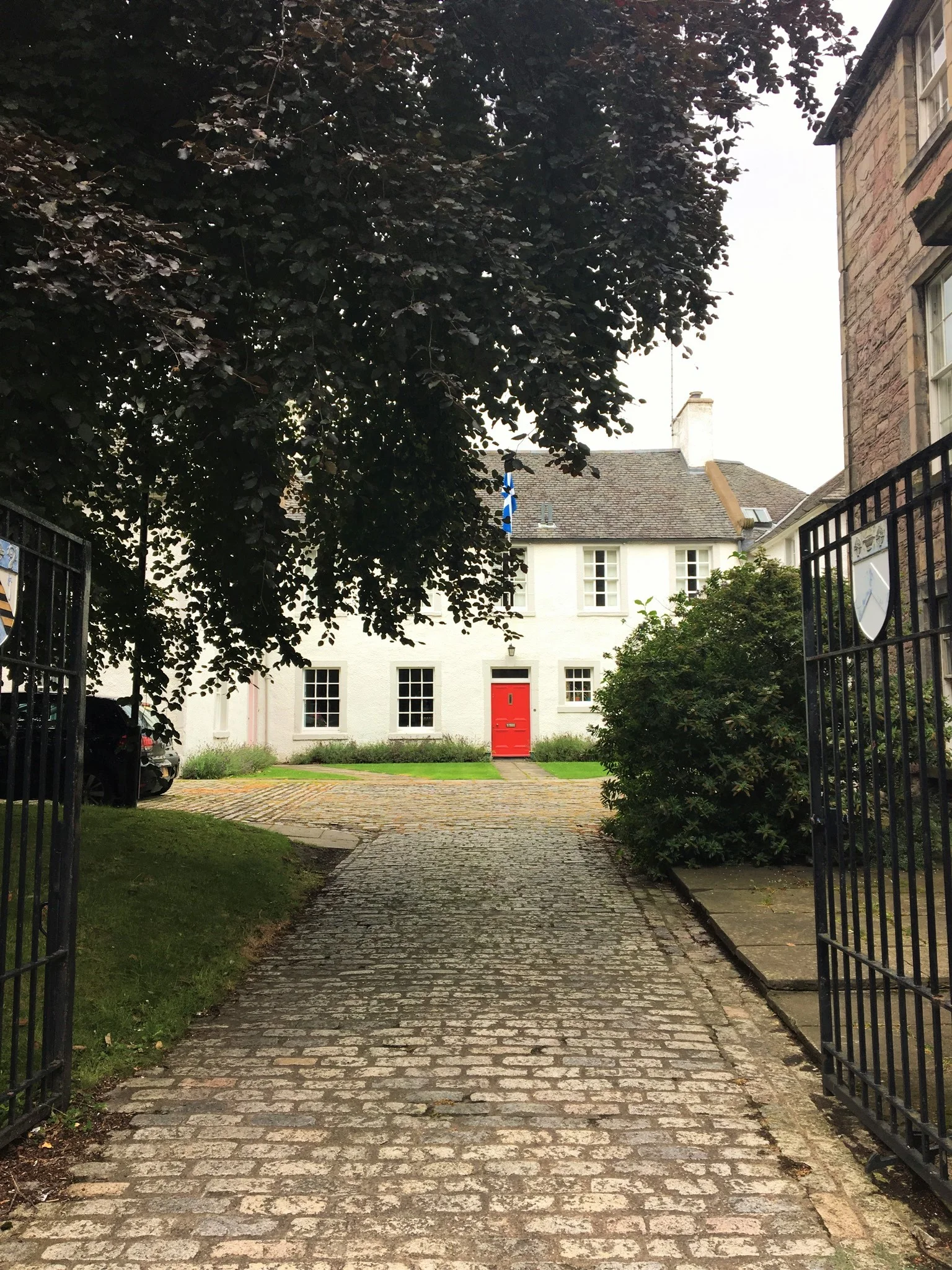 Scene along the Royal Mile