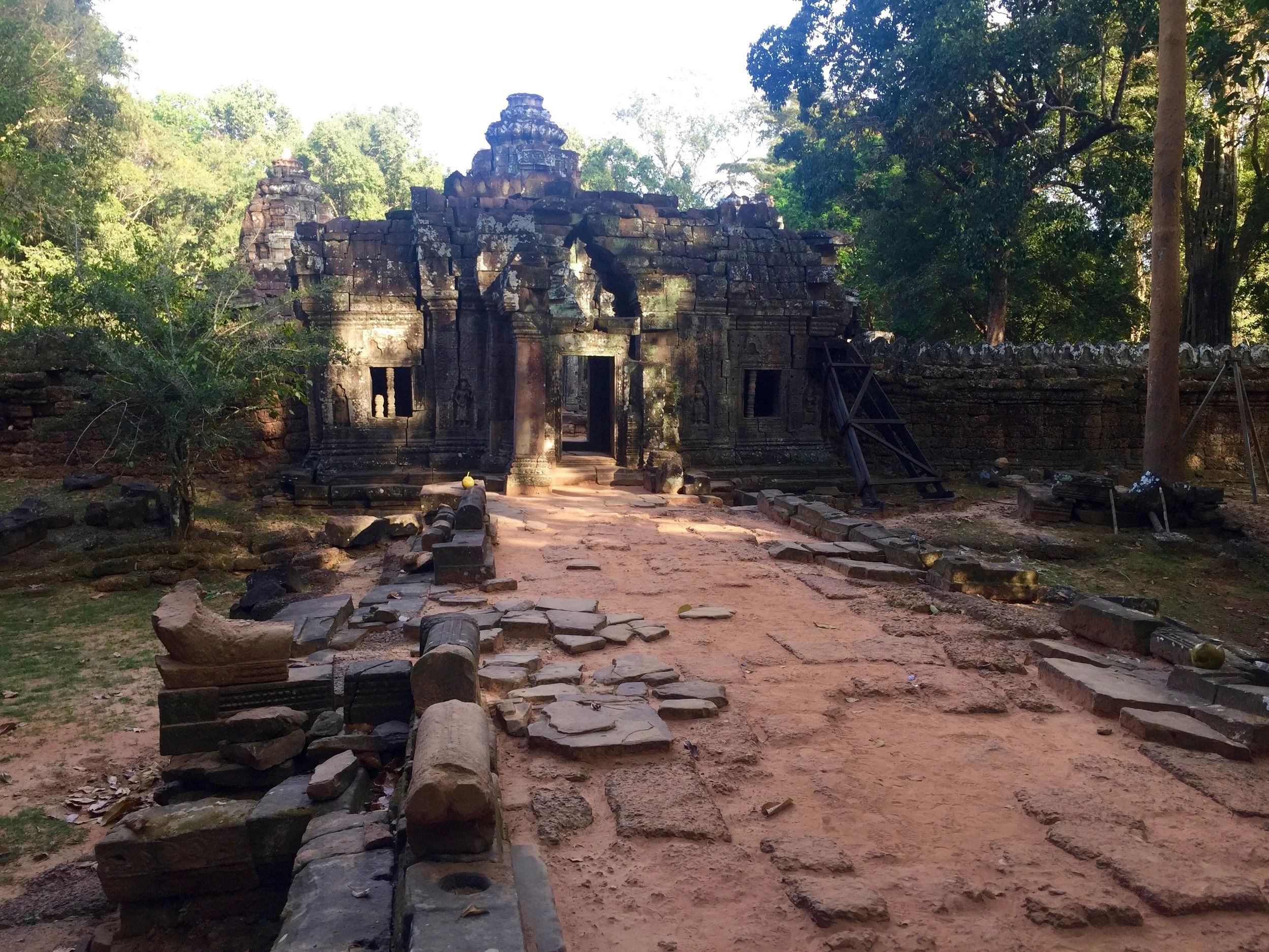 The entrance to Preah Khan didn't prepare me for the beauty that I found inside.