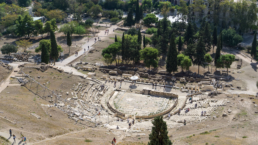 Theater of Dionysus from above