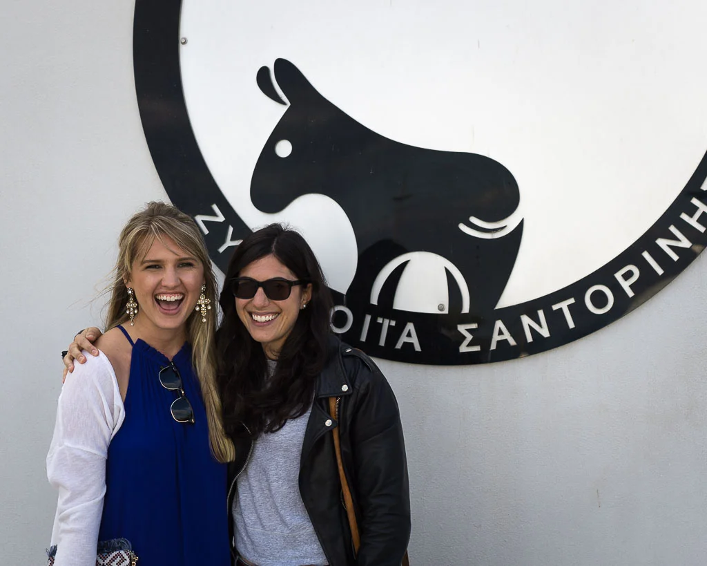 Meeting a new blogger friend at Santorini Brewing Company. Check out Jasmine at Signature Coast .