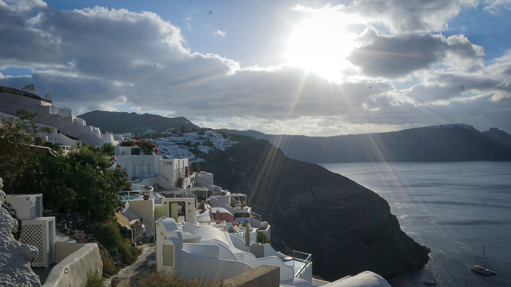 The sun finally came out from the clouds!