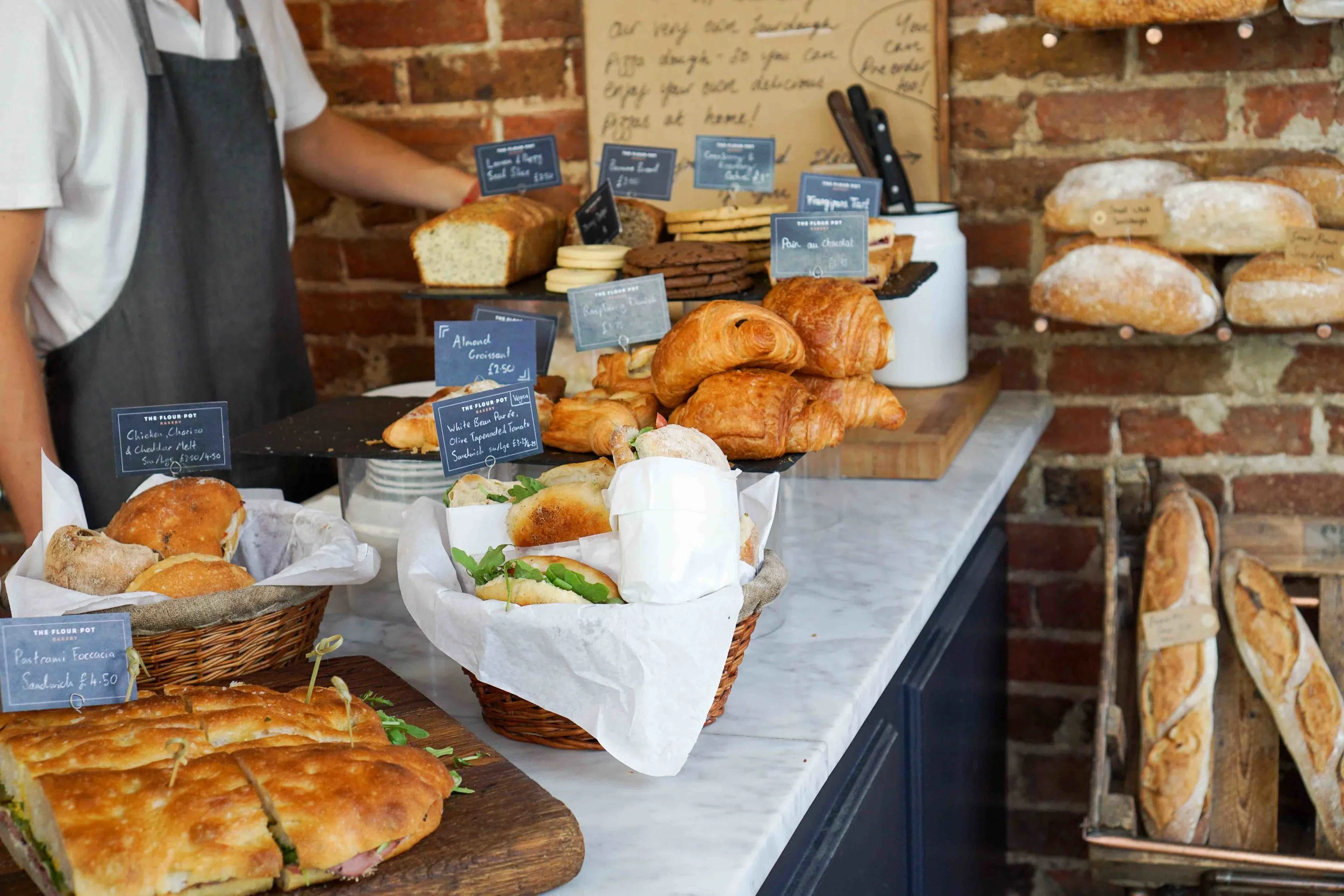 Why are the delicious pastries always taunting me? Brighton, England