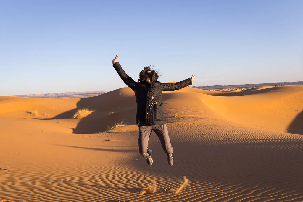 I just thought this picture was so cool to see the sand mid air.